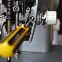 Регулировка и настройка старой швейной машины